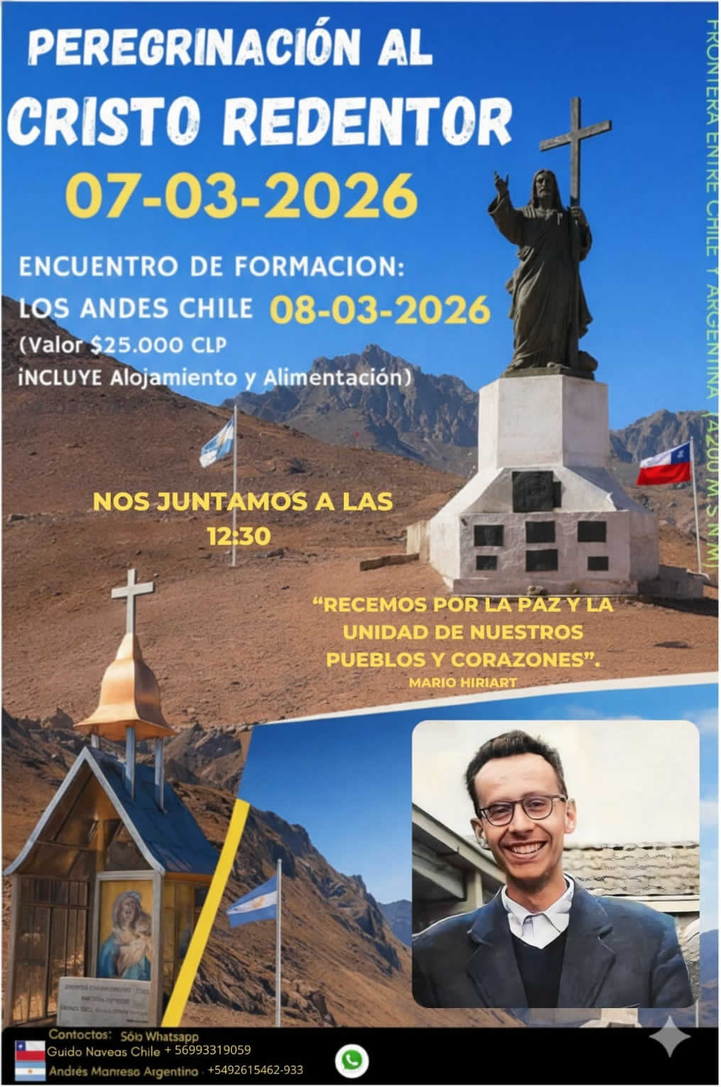 Peregrinación al Cristo Redentor 2026